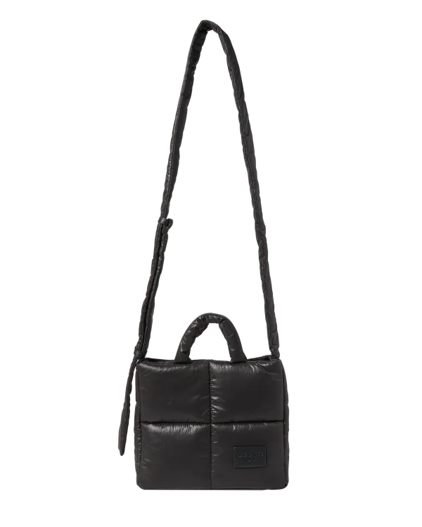 Túi tote chần bông Mini Square Đen