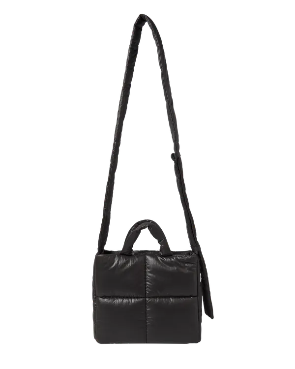 Túi tote chần bông Mini Square Đen