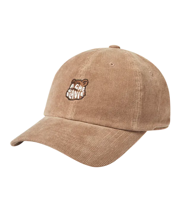 Mũ Bóng Chày AC Bear Corduroy Nâu