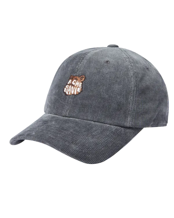 Mũ Bóng Chày AC Bear Corduroy Than chì