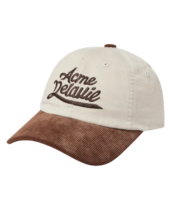 Mũ Bóng Chày Corduroy Color Scheme Nâu