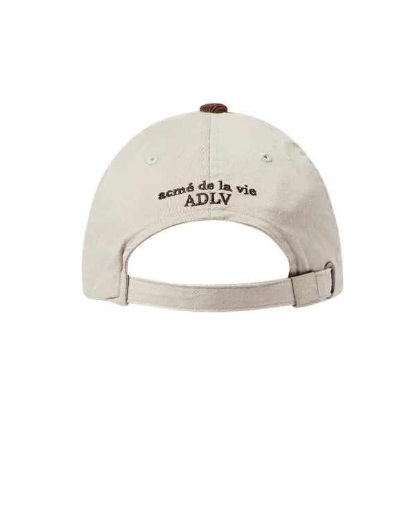 Mũ Bóng Chày Corduroy Color Scheme Nâu