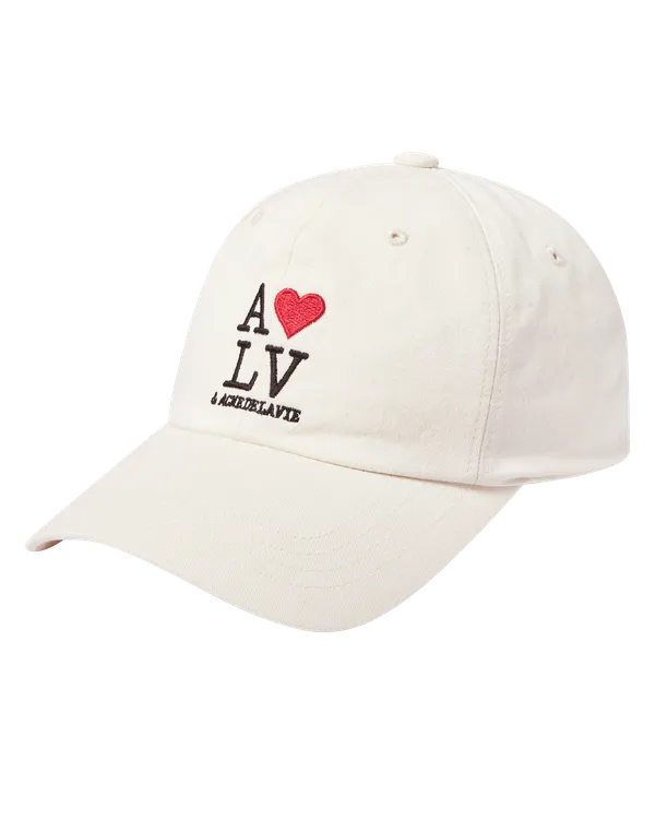 Mũ Bóng Chày Cotton Ball Love ADLV Be