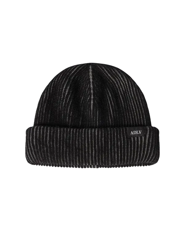 Mũ Beanie Two Tone Label Point Đen