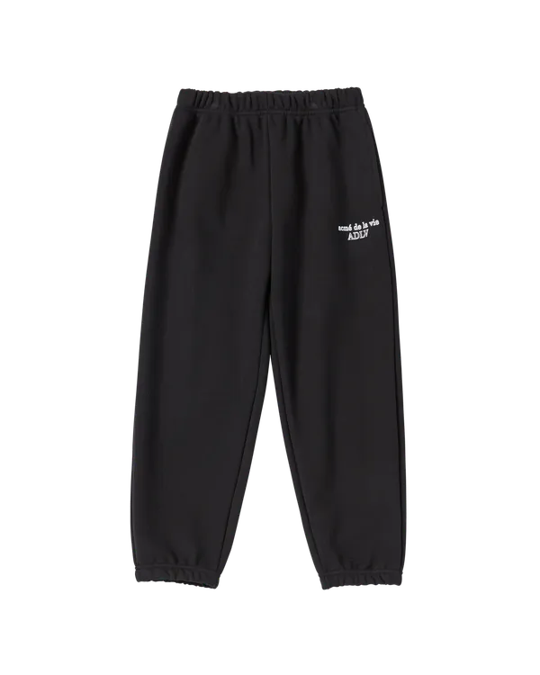 [KIDS] Quần dài Border Line Basic Logo Đen