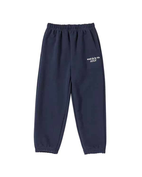 [KIDS] Quần dài Border Line Basic Logo Xanh navy đậm