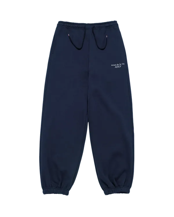 Quần dài Basic Logo Napping Xanh navy