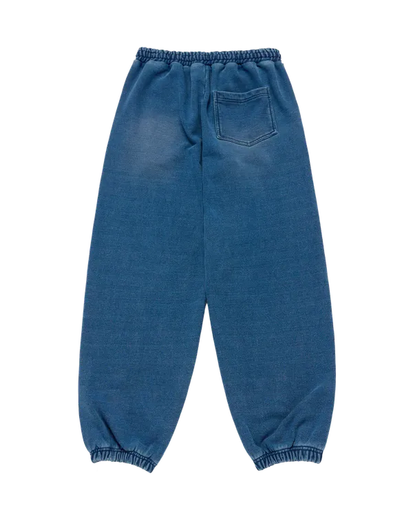 Quần dài Zurry Denim Effect Xanh navy
