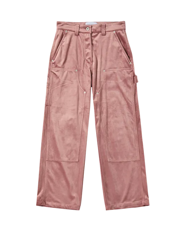 Quần dài nữ Velvet Hồng
