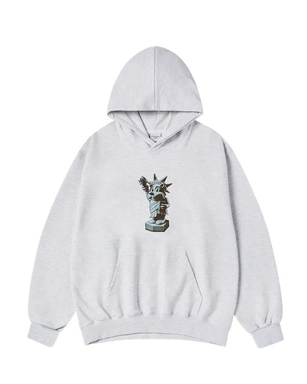 Áo Hoodie Ac Bear Statue Of Liberty Muối tiêu