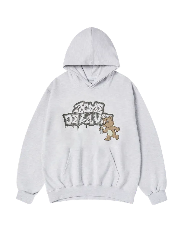 Áo Hoodie Ac Bear Spray Muối tiêu
