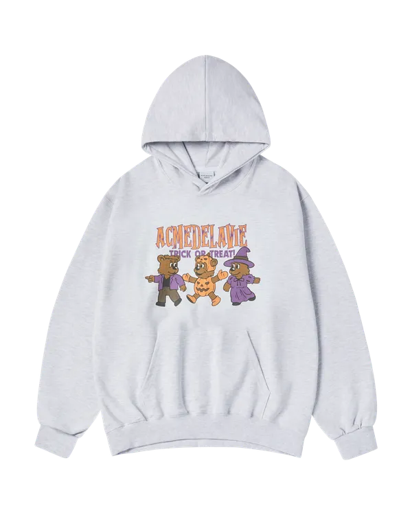 Áo Hoodie AC Bear Friend Halloween Muối tiêu