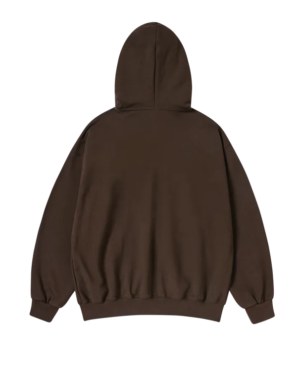 Áo Hoodie 3D Stand AC Bear Napping Nâu đậm