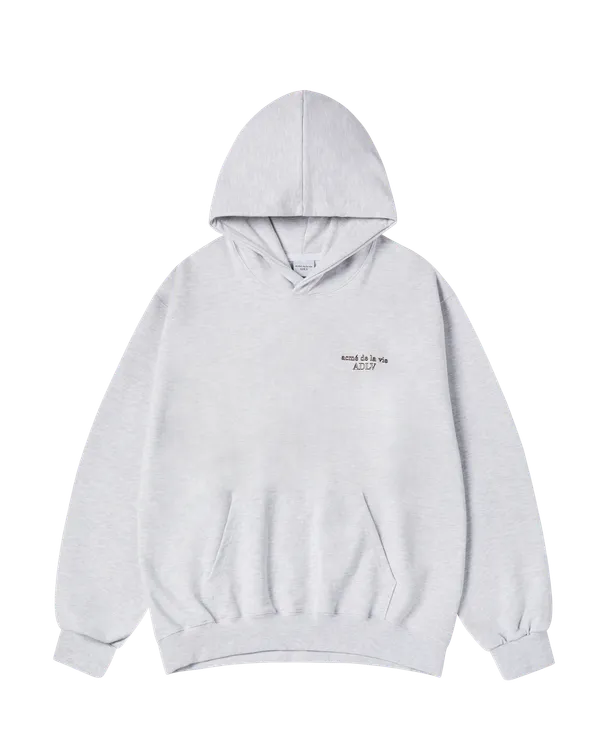Áo Hoodie Border Line Basic Logo Muối tiêu