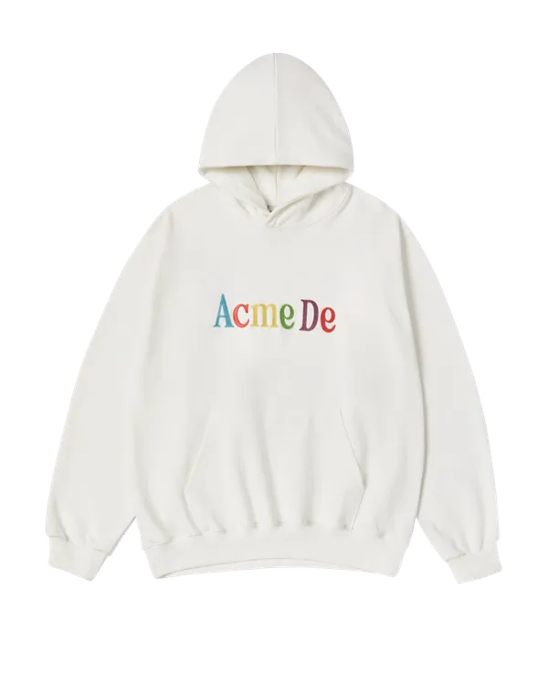 Áo Hoodie Color Logo Kem