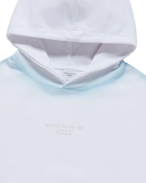 &Aacute;o hoodie LINE HAND SPRAY Trắng