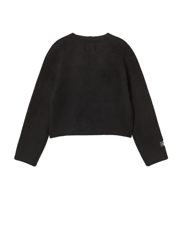 Áo Cardigan nữ V Neck Solid Đen