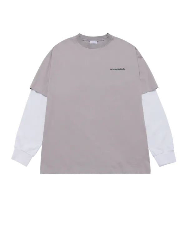 Áo Thun Dài Tay Double Layer ADLV Xám