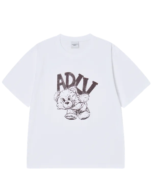 Áo Thun ADLV Piggyback Trắng