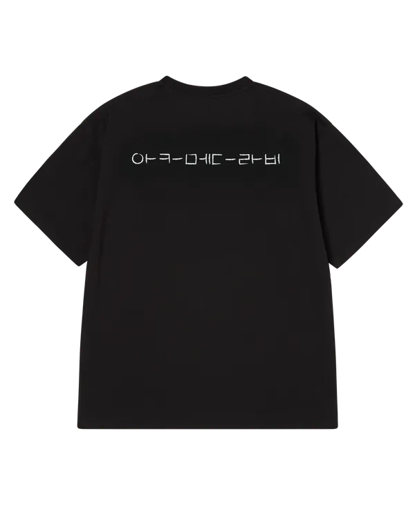 &Aacute;o thun ngắn tay GAT AC BEAR Đen