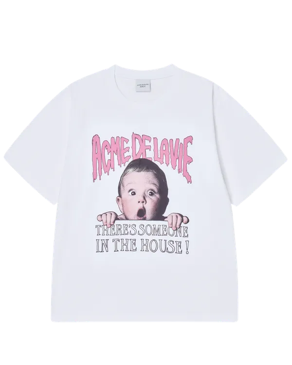 Áo thun Halloween Scream Boy Trắng