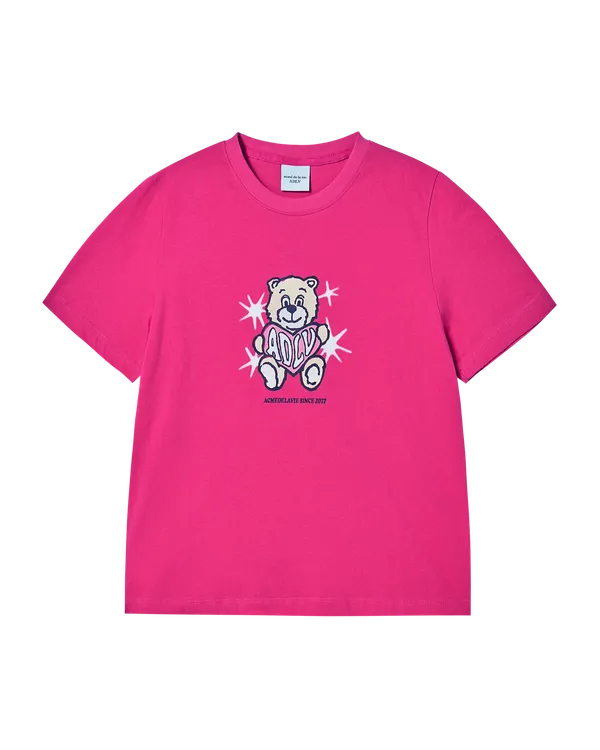 Áo Thun nữ Ac Bear Heart Hồng