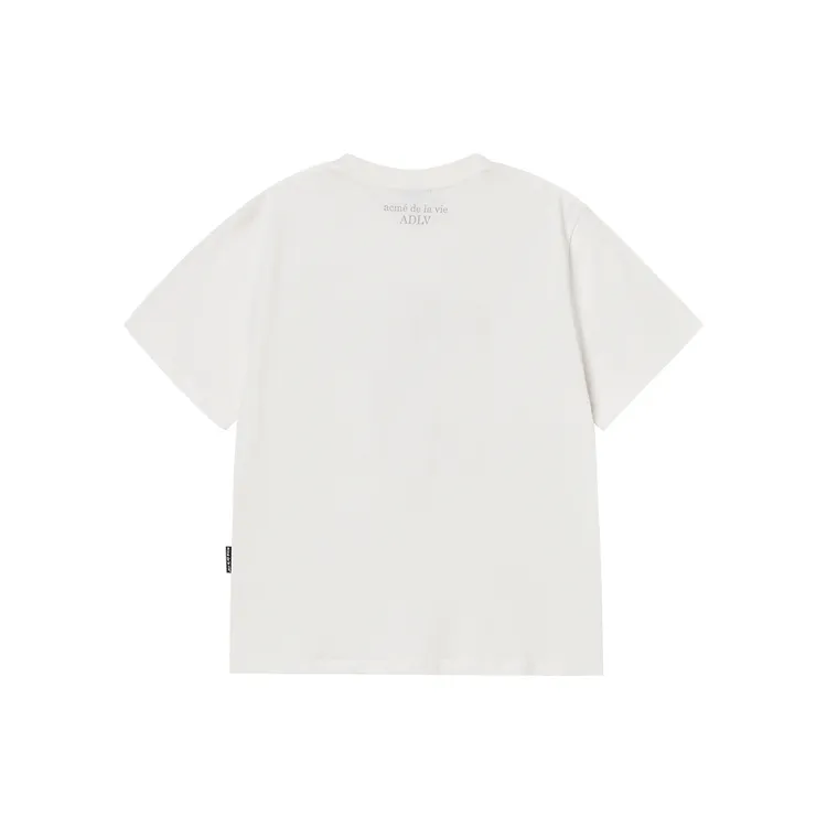 Áo thun nữ Fuzzy Rabbit Kem