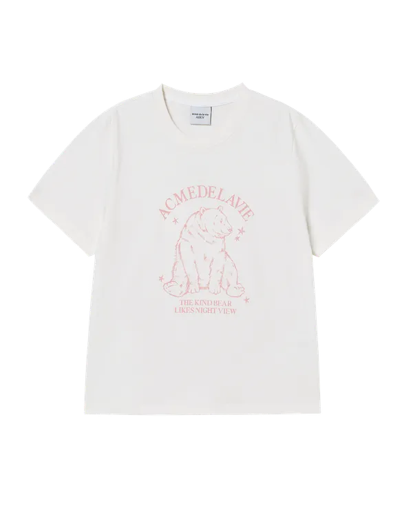 Áo Thun nữ Polar Bear Kem