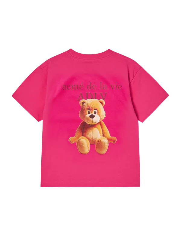 [KIDS] Áo Thun AC Bear Basic Logo Hồng