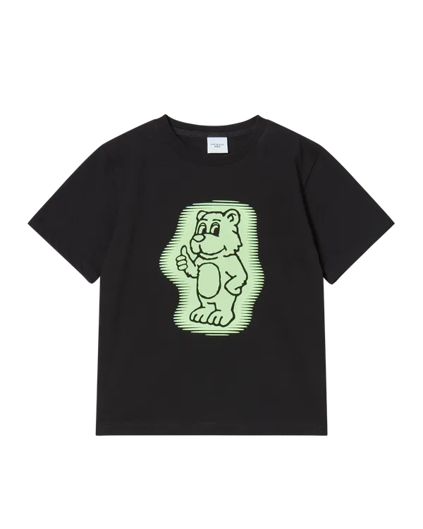 [KIDS] Áo Thun Ac Bear Neon Đen