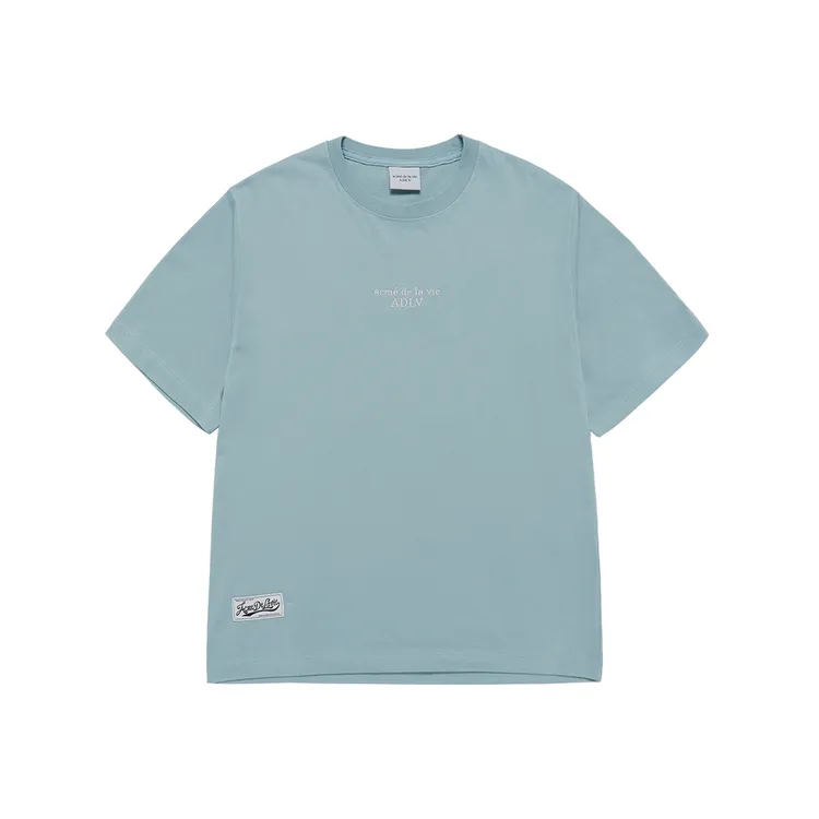 Áo thun Embo Basic Logo Xanh mint