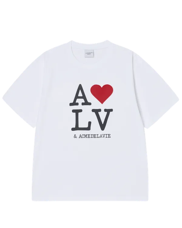 Áo Thun Love ADLV Trắng