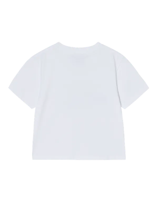 &Aacute;o Thun nữ crop Cloud Font Trắng