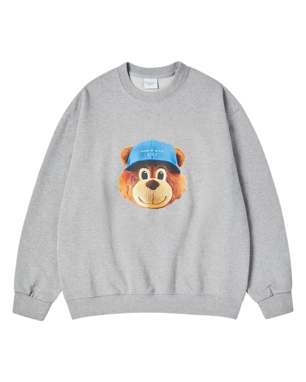 Áo Nỉ 3D Ac Bear Face Muối tiêu