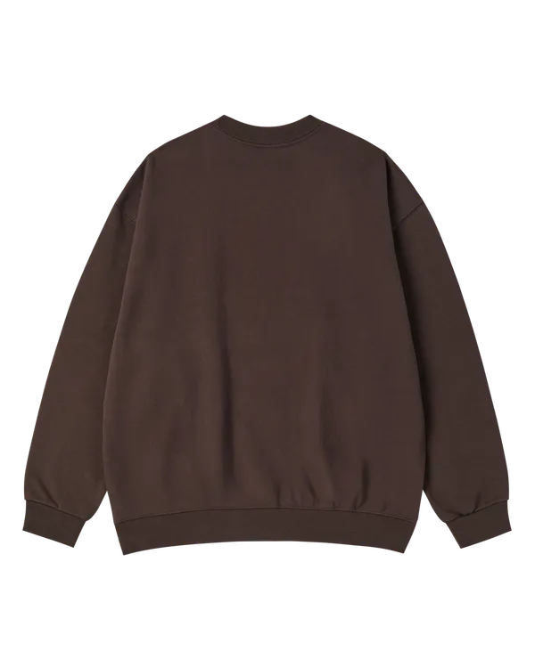 Áo Nỉ Ac Bear Gradation Nâu đậm