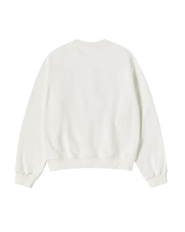 Áo Nỉ nữ crop Ac Bear Candy Kem