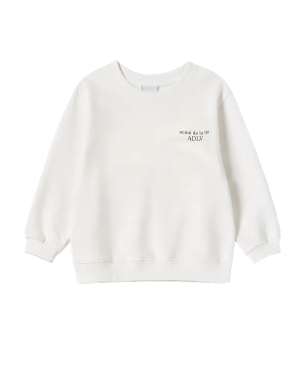 [KIDS] Áo Nỉ AC Bear Basic Logo Kem