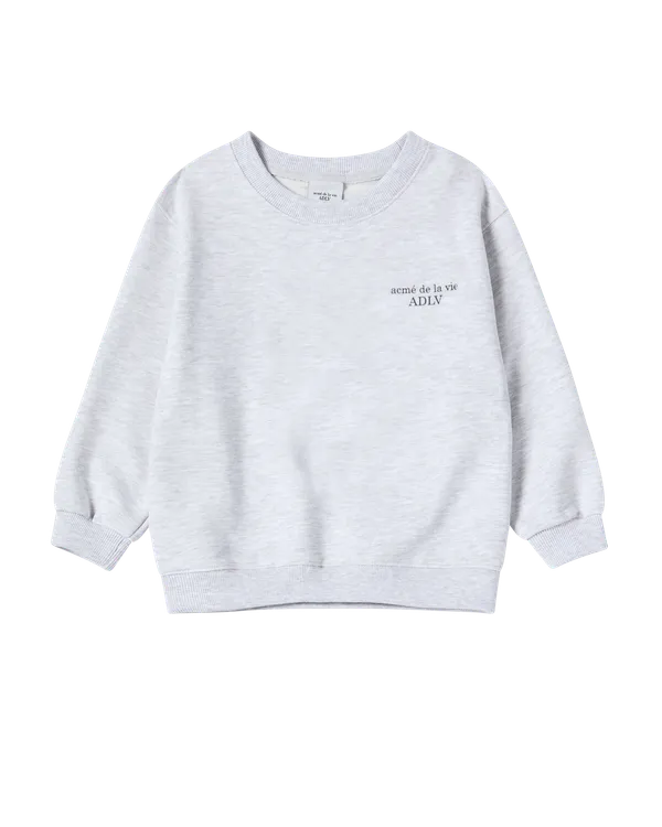 [KIDS] Áo Nỉ AC Bear Basic Logo Muối tiêu