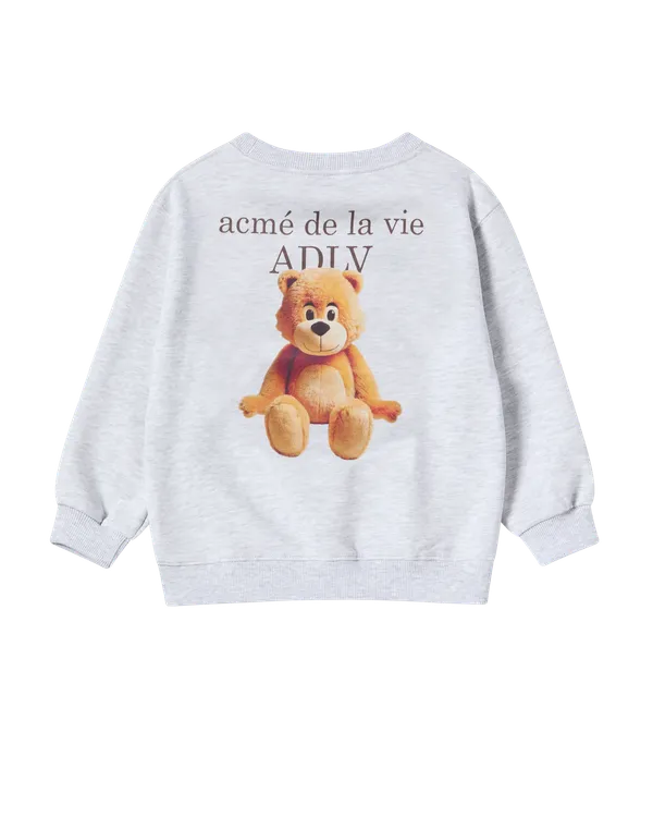 [KIDS] Áo Nỉ AC Bear Basic Logo Muối tiêu
