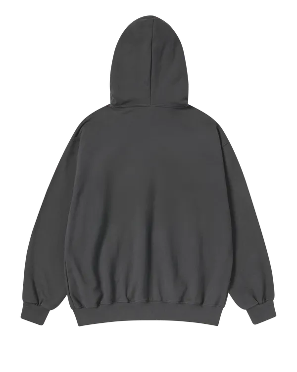 Áo Hoodie kéo khóa Walking AC Bear Napping Than chì
