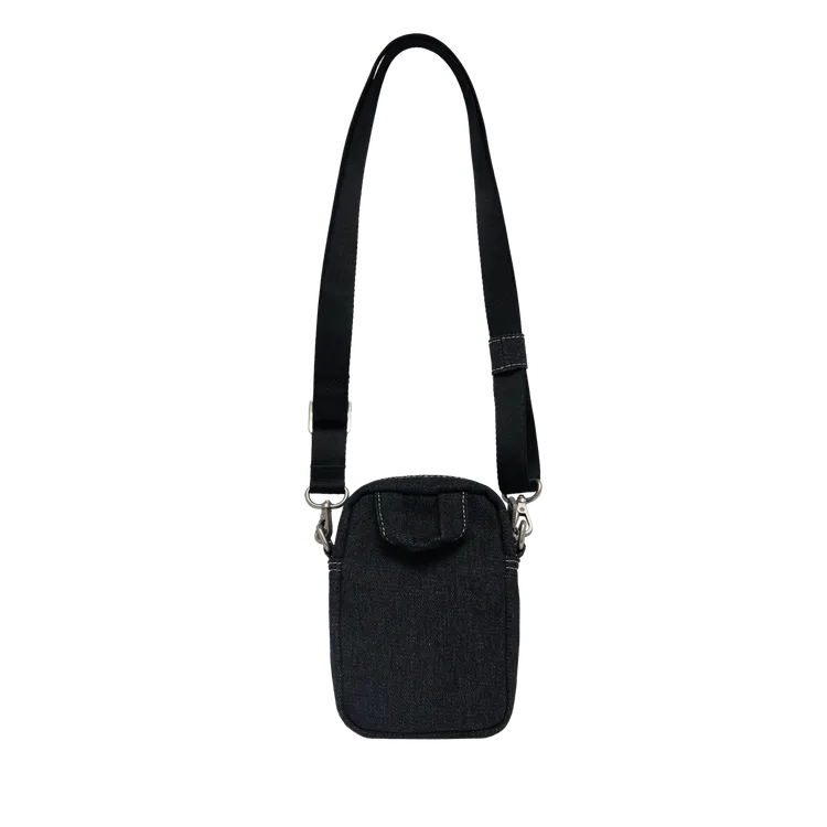 Túi Đeo Chéo Essential Denim Đen