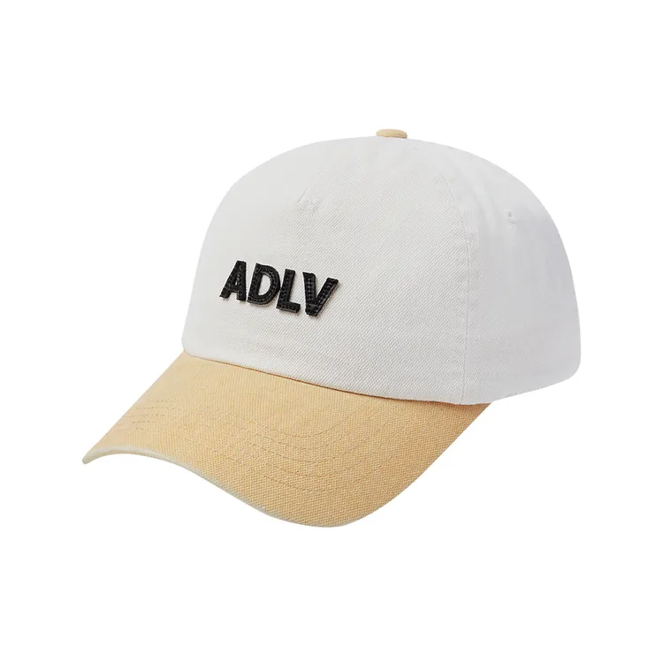 Mũ Bóng Chày Pigment Leather Patch Vàng