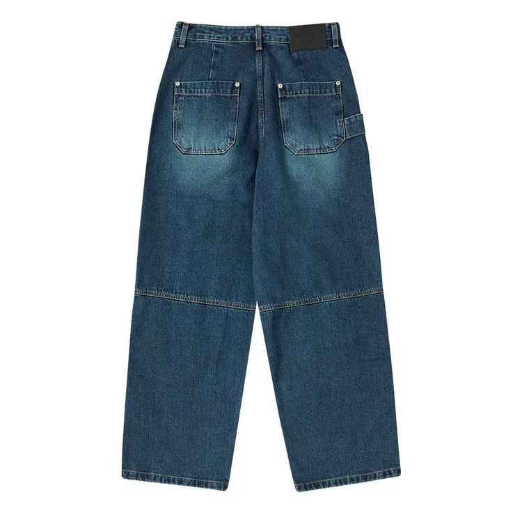 Quần Denim Waist String Carpenter Xanh Dương