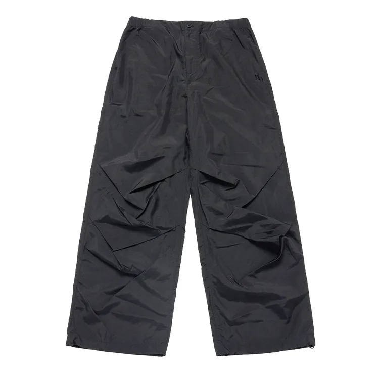 Quần Nylon Parachute Đen