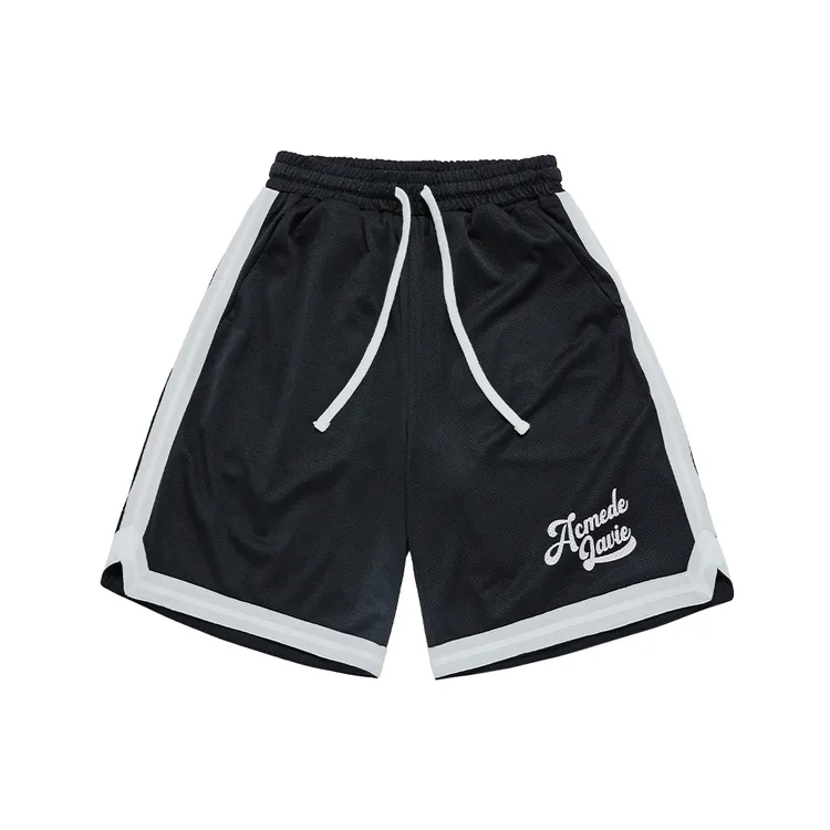Quần Short Coloring Basketball Đen