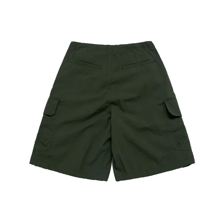 Quần Short Hem Line String Kaki