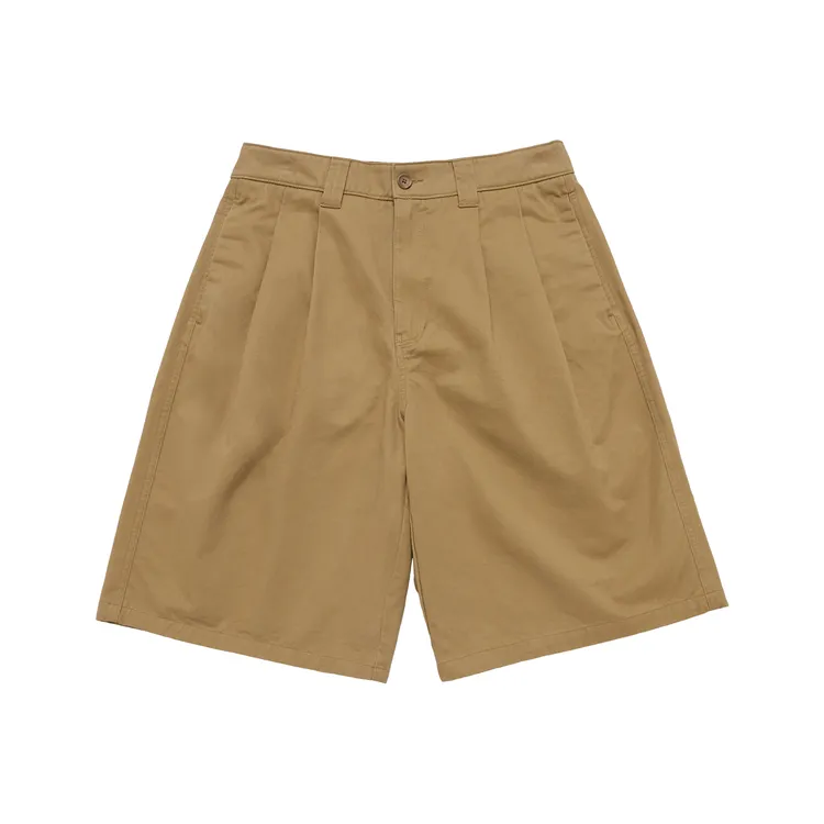 Quần Short Wide Chino Be