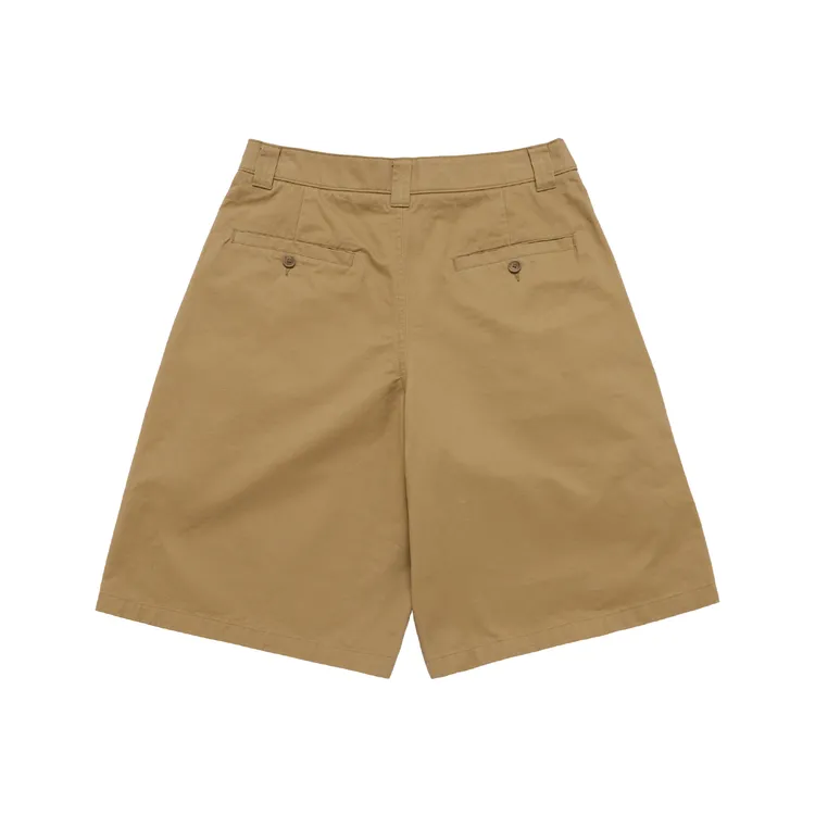 Quần Short Wide Chino Be