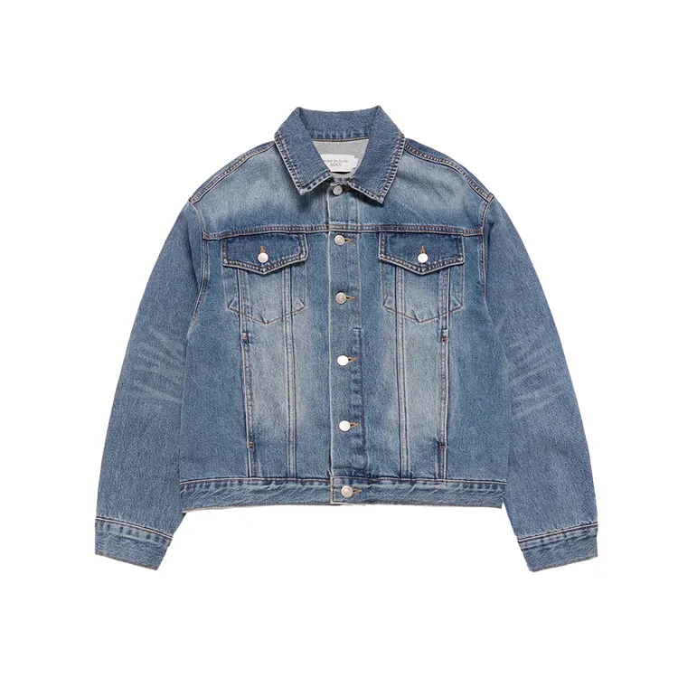 Áo Khoác Denim Set Up Trucker Xanh Dương