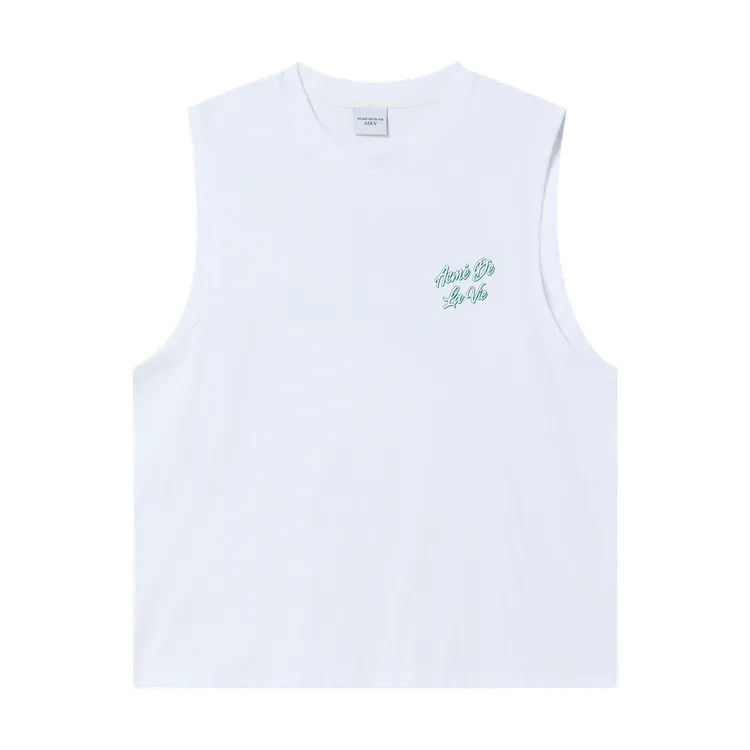 Áo Script Logo Trắng